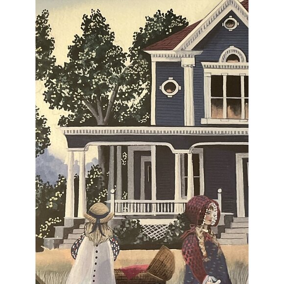 Catherine Karnes Munn Limited Edition Print – Sister’s Tea Party – Signed COA - Picture 5 of 14